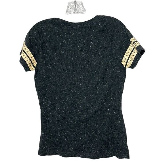 Harley Davidson Embellished Speckled Raglan T-shirt. Size Medium. - Picture 8 of 11